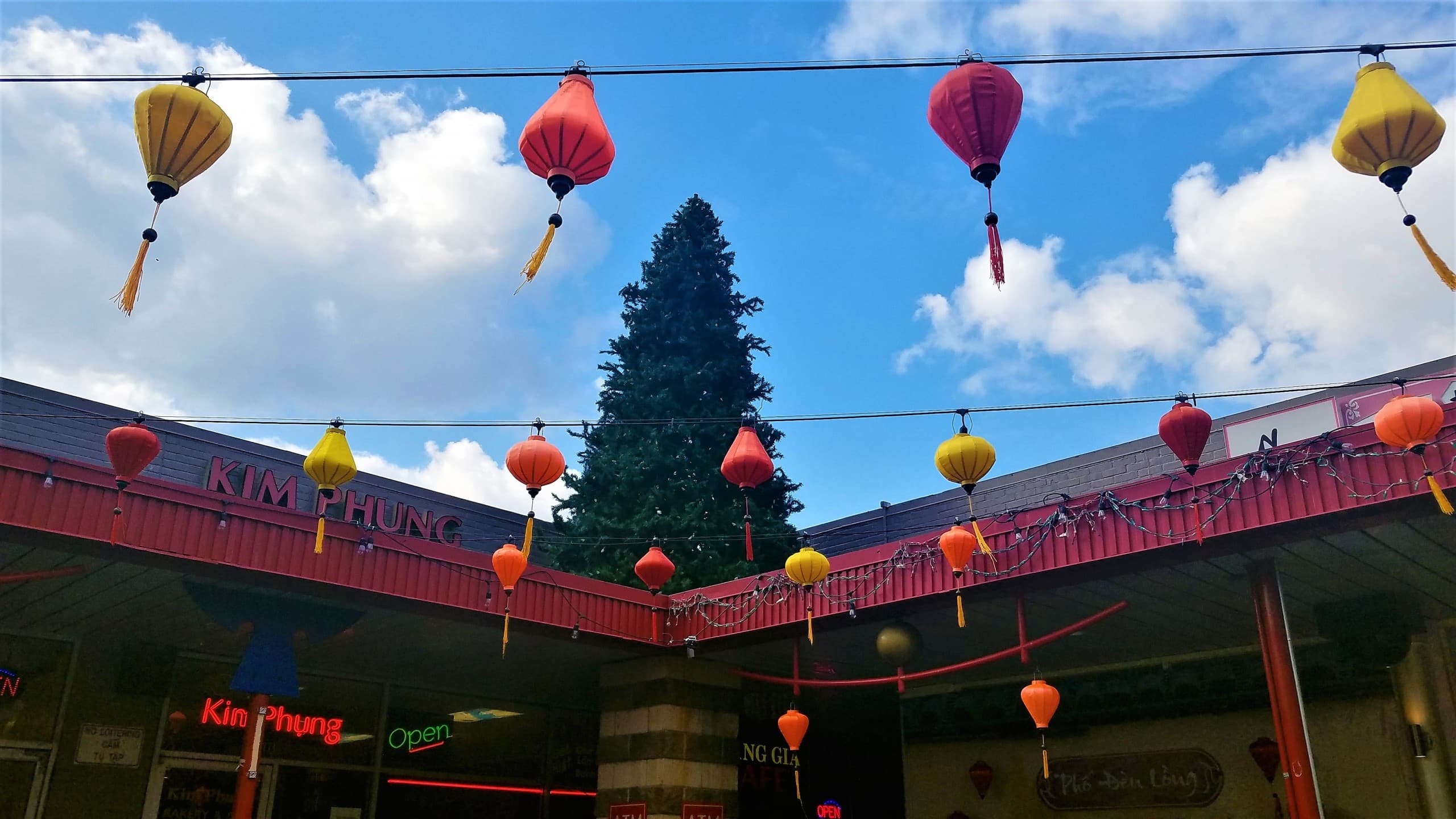 Lanterns at the Eden Center